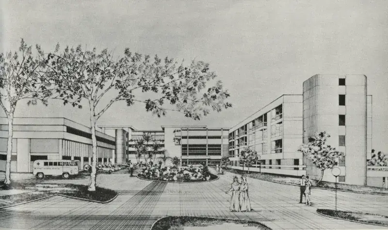 Mount Alvernia Hospital Extension, Singapore (1971)